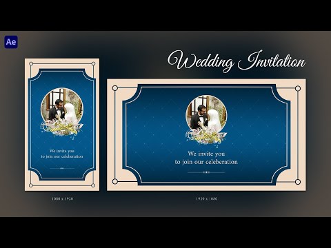 Wedding Invitation V3 | Premiere Pro, a Templates & Theme by Gatamotion (Thumbnail 1 of 4)
