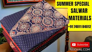 Latest Salwar Dress Material Designs | NEIDHAL.COM | WhatsApp +917401184012 | MAY 18 #3766 screenshot 4