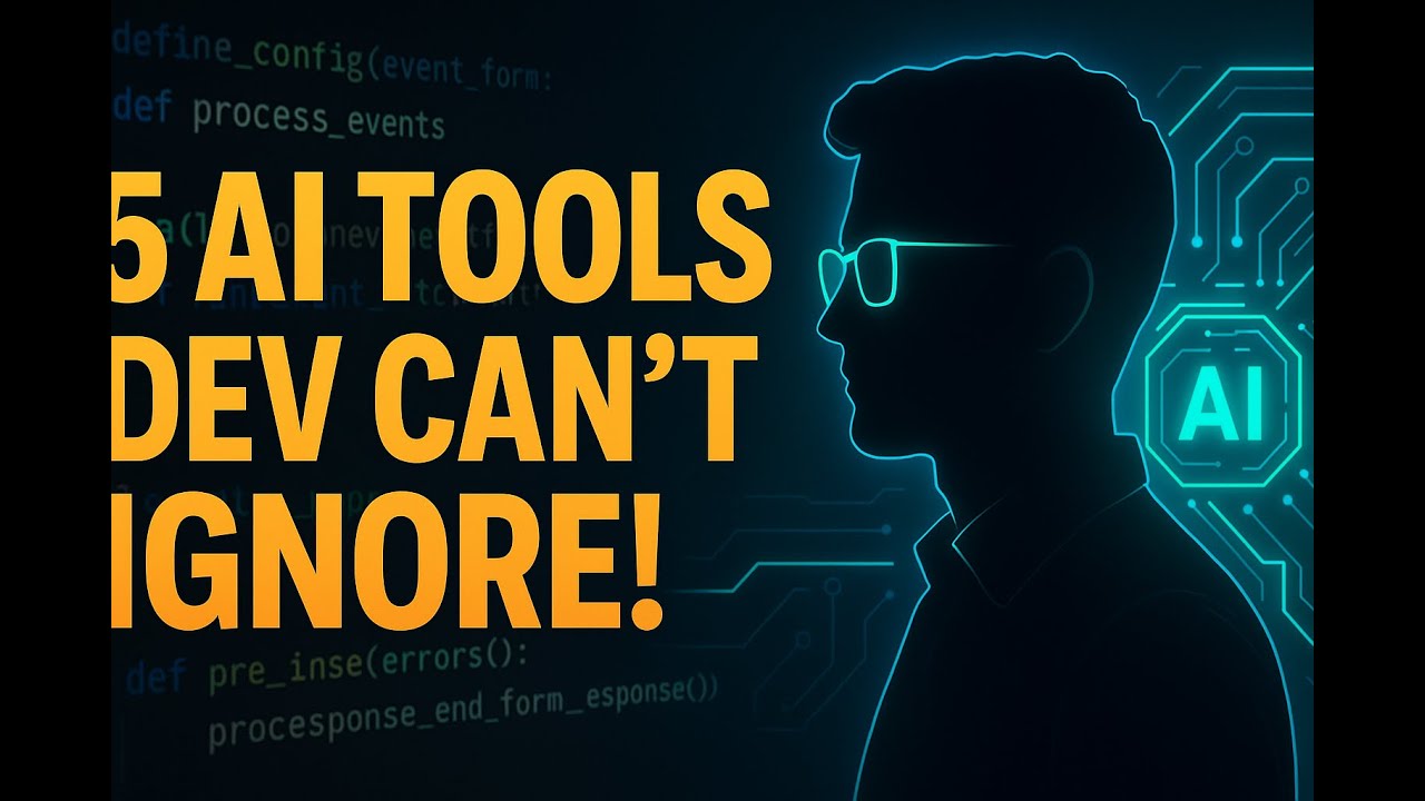 Top 5 AI Tools Every Software Developer MUST Use in 2025 - YouTube