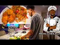 COOKING FRIED CABBAGE, COD FISH WITH L&amp;K FAMILY!!!