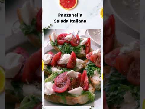 Vídeo: Receitas Deliciosas De Salada Italiana