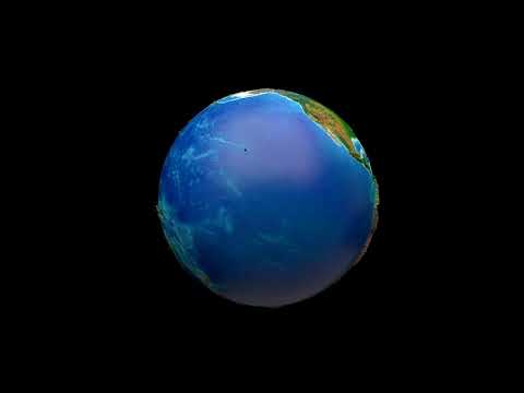 earth globe rotate 4k resolution