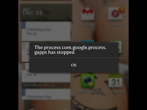 Unfortunately The Process Com Google Process Gapps Has Stopped