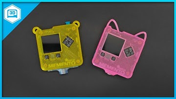 MEMENTO Camera Case #adafruit #3dprinting