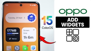 [ColorOS 15] How to Add Widget on ANY Oppo Phone - Widget Settings