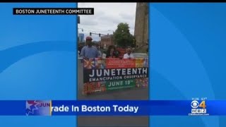 Boston celebrates Juneteenth with parade in Roxbury