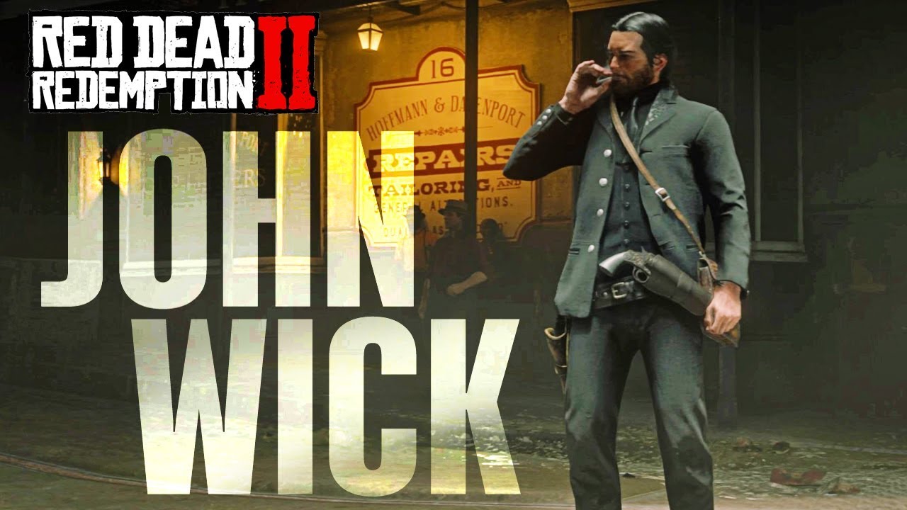 Red Dead Redemption 2 | He is slick. He is quick. He is John Wick ...