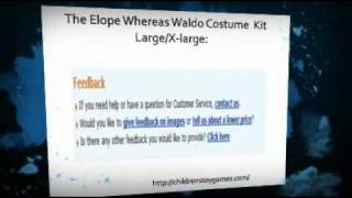 Elope Wheres Waldo Costume Kit Large/X-Large - Cheap Kids Toys