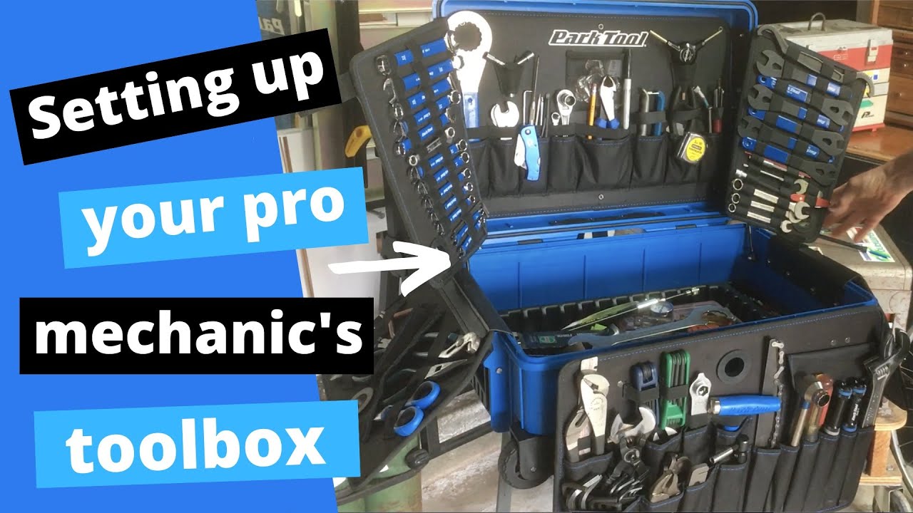 How to Set Up Park Tool's BX-3 Pro Bike Mechanic's Tool Box 