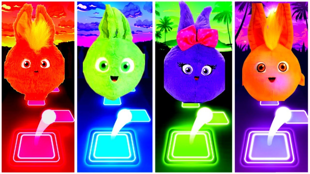 Sunny Bunnies - Sunny Bunnies - Sunny Bunnies - Sunny Bunnies - Tiles Hop Edm Rush  Game. 