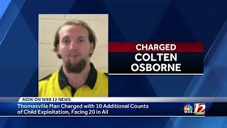 Thomasville man found in possession of AI-generated child sex images; Facing additional charges