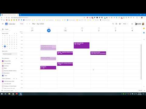 Video Joining Google Meet via Google Calendar - youtube
