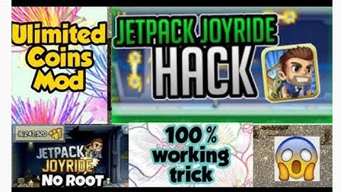 How To Hack Jetpack Joyride With Proof|| Sood Game Federation