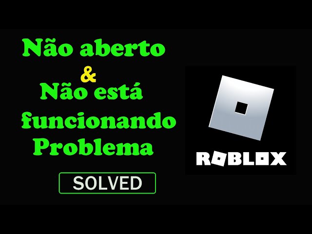 ROBLOX fica CARREGANDO e não abre (Não entra) 