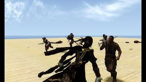 Skyrim Dynamic Combat - Bow melee test.