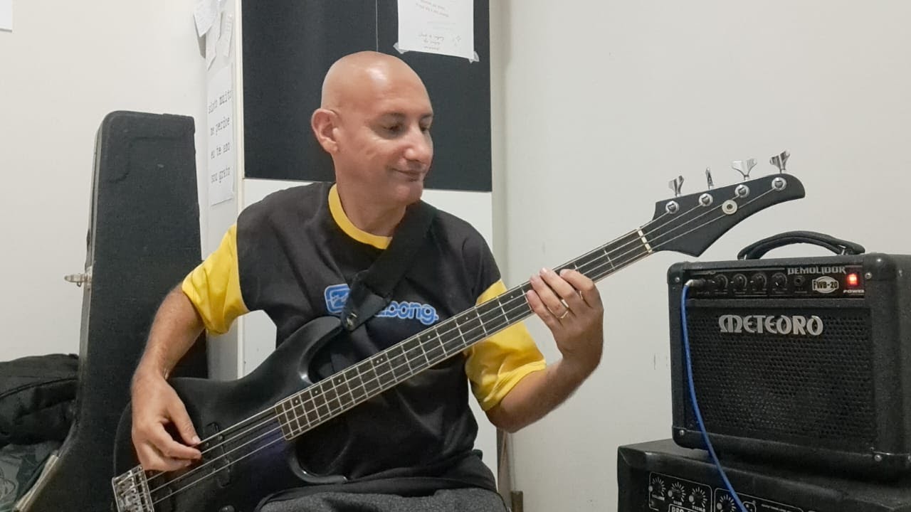 Tocando contrabaixo do zero aula 68, exercícios e tirando duvidas