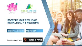 Boost Your Resilient Mental Health Wellbeing Webinar 23062022