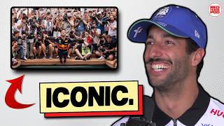 Daniel Ricciardo Reacts to His Most Iconic Moments