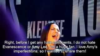 Amy Lee&#39;s bad performances.