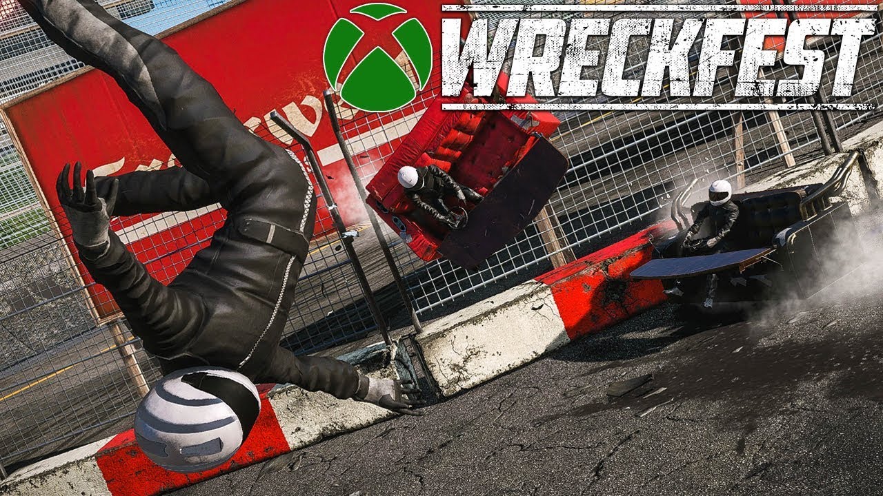 FIGURE 8 COUCH RACE TO THE DEATH Wreckfest Xbox One Career Mode