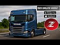 🏕️🚛Truck Simulator Highway first Suspension Test Engine Sound & Brake Sound New Truck Simulator game