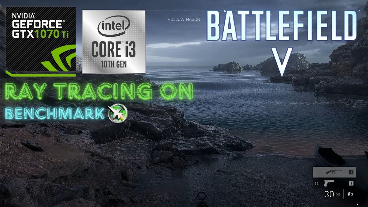 GTX 1070 Ti 8GB - Battlefield 5 With Ray Tracing DXR On Ultra Graphics ...