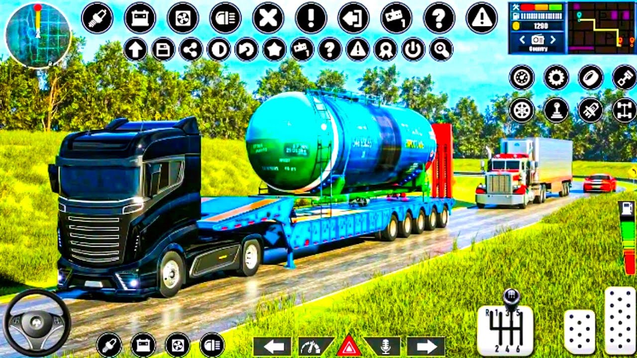 Oil Tanker Truck - Truck Driving Simulator 3D - Android Game Play 