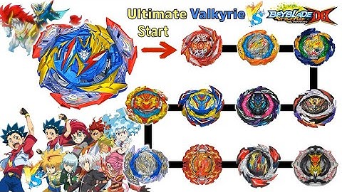 Beyblade Burst DB 【Ultimate Valkyrie VS ALL Season 6(DB)】 Marathon Battle 베이블레이드 버스트 DB ベイブレードバーストDB