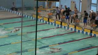 2011.11.20 県高等学校選手権新人水泳競技大会400mFrリレー決勝 2011.11.20 県高等学校選手権新人水泳競技大会400mFrリレー決勝