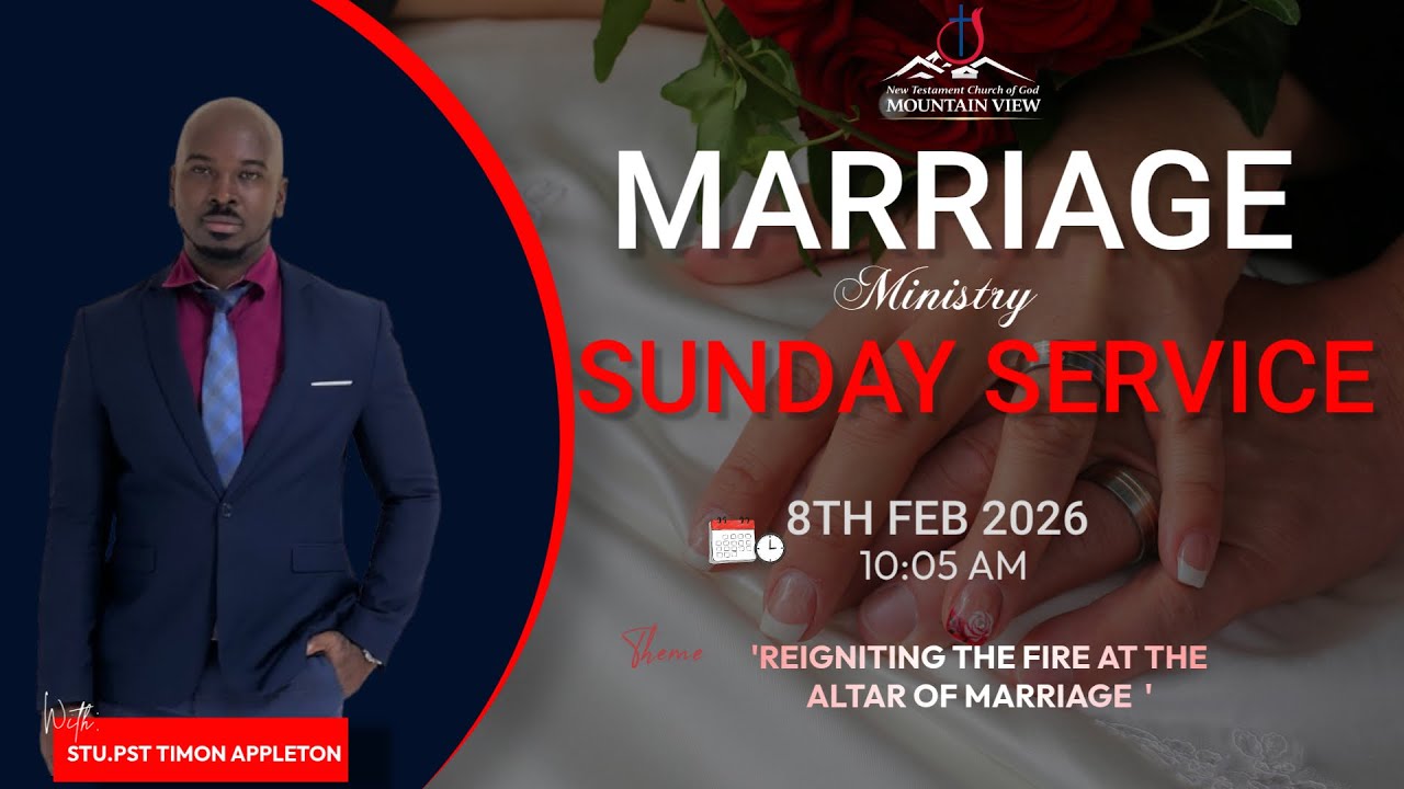 Marriage Ministry Service | February 8, 2026 | 'Reigniting the Fire at ...