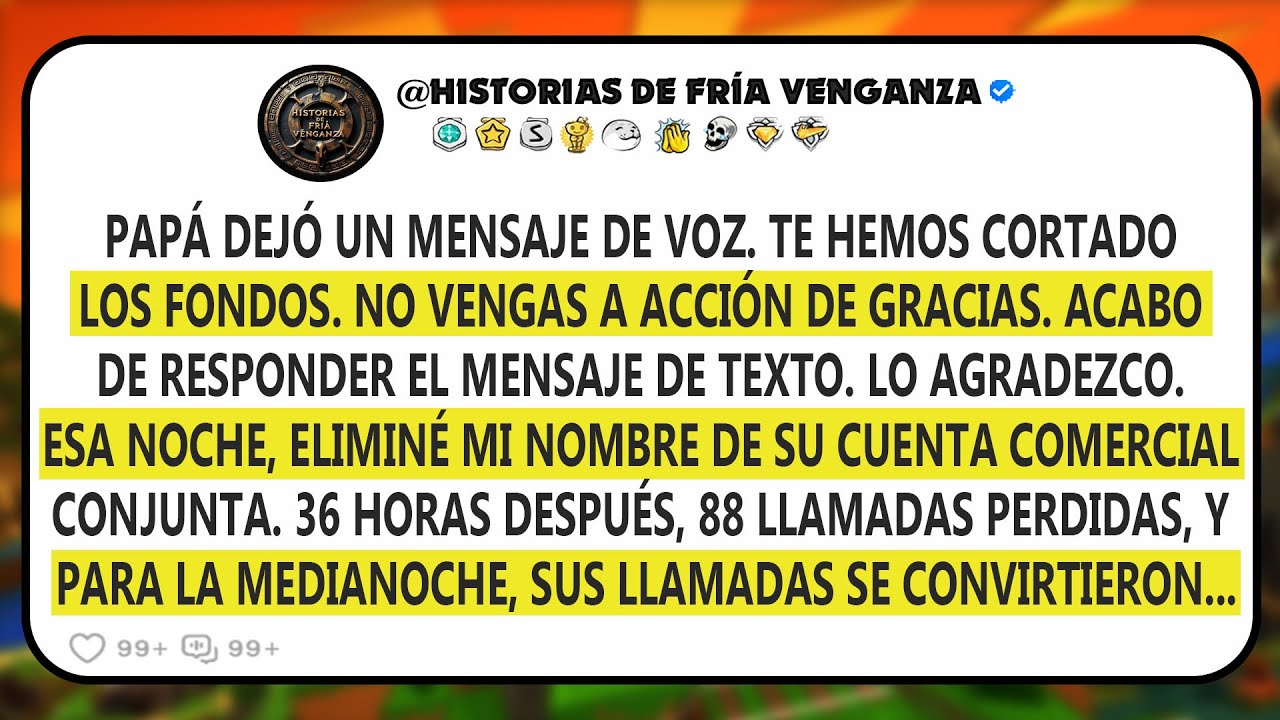 Papá dejó un mensaje de voz: 