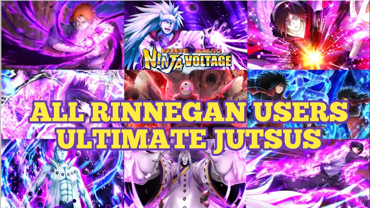 Nxb Nv: All Rinnegan Users Ultimate Jutsus Compilation | Naruto Ninja Voltage 