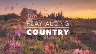 Video thumbnail of "Country (K.Jarret) - Backing + music sheet"
