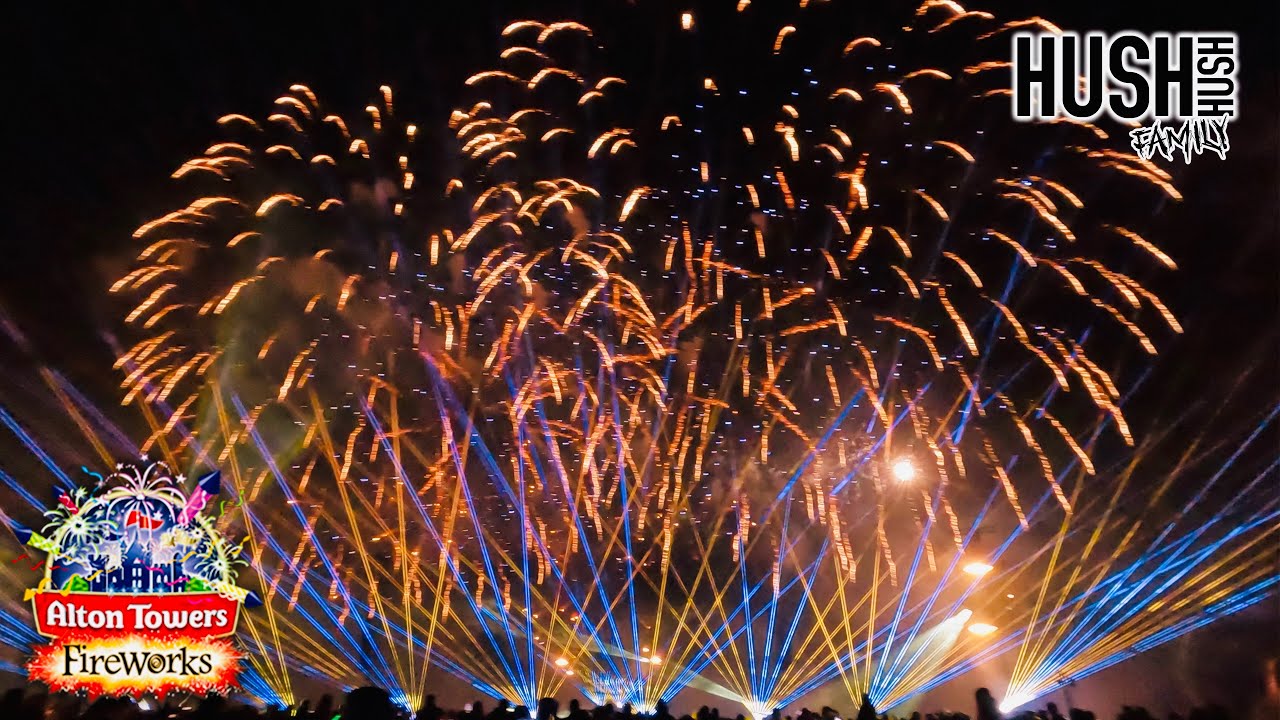 Alton Towers Fireworks Vlog & Highlights 2023 YouTube