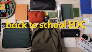 Back to School EDC Everyday Carry 2026 - Tech Essentials and Stationery