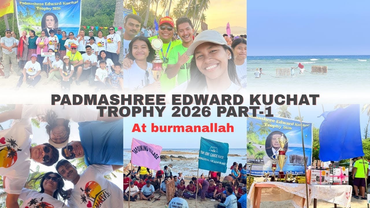 Padmashree Edward Kuchat Trophy 2026 Small canoe race at burnallah Part -1 ❤️