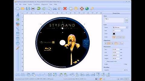How to make and print Blu-ray DVD Label