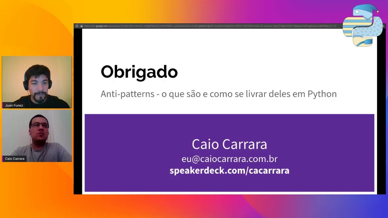 Anti-patterns - o que são e como se livrar deles em Python - Caio ...
