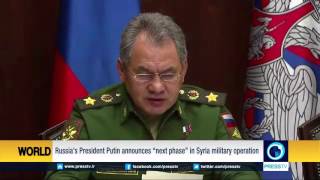 Putin Announces 'Next Phase' In Syria Military Operation