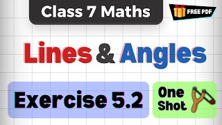 Ex 5.2 | Introduction + Q1 to Q6 | Chapter 5 - Lines & Angles | Class 7th Maths
