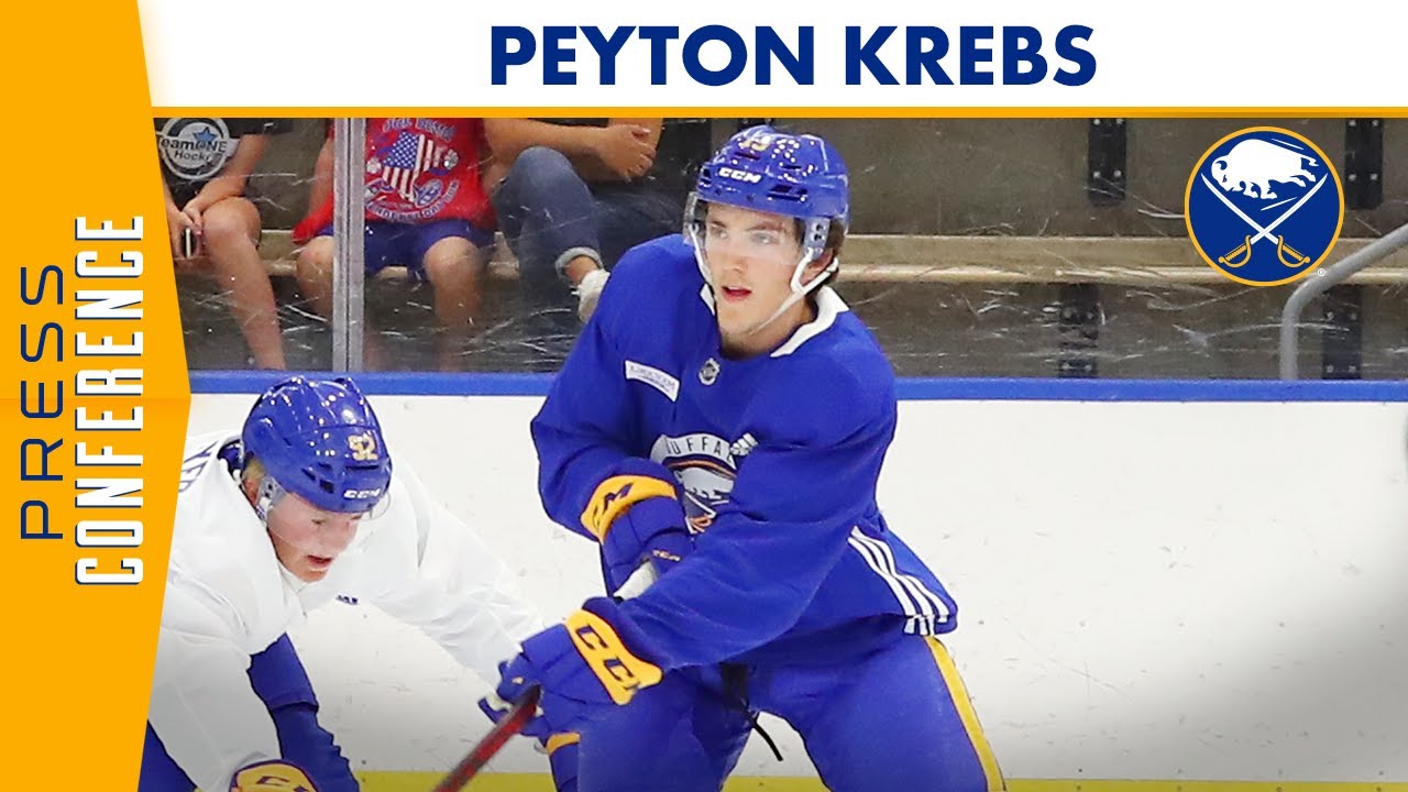 Find! Peyton Krebs Heritage Classic : r/sabres