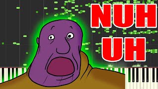 Nuh Uh Thanos But Its Midi Auditory Illusion Nuh Uh Thanos Piano Sound