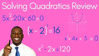 How To Solve Quadratic Equations By Factoring & Graphing