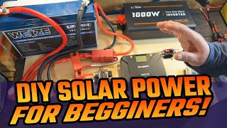 Build Your Own DIY Solar Power System - Step by Step Guide