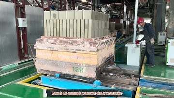 What is the automatic production line of refractories?
