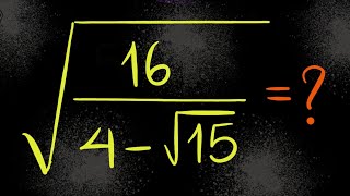 Nice Algebra Square Root Math Simplification.  Calculators NOT Allowed.