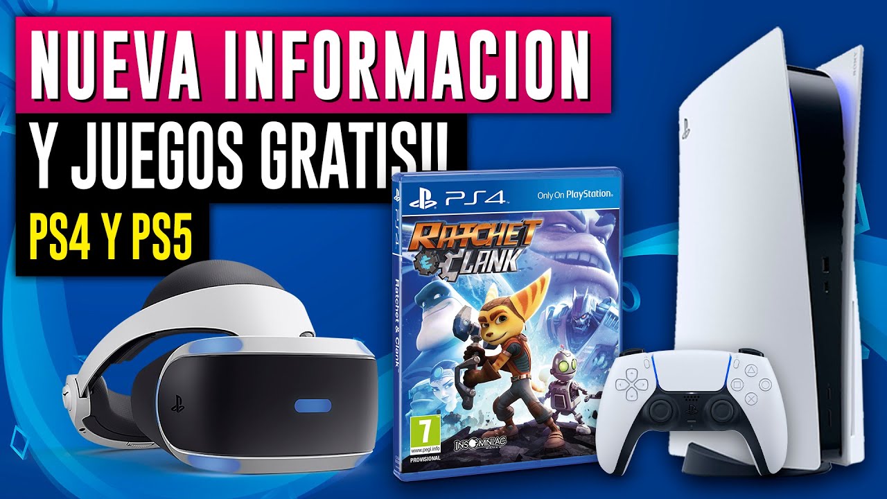 Actualidad PS5 y PS4 🔥 Juegos GRATIS, Playstation PLUS y PLAYSTATION 5 VR 2  🔥 PSVR 