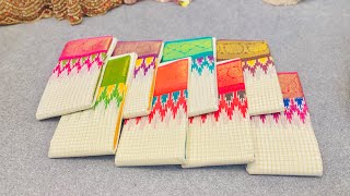 🔥 ইন্ডিয়ান মাদুরাই কটন শাড়ি কালেকশন ২০২৫ | 100% অরিজিনাল | Best Cotton Saree at Low Price