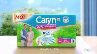 Quần Caryn Tvc 6S 100% Thoáng Khí, Lỗ Lưng Không Hằm Bí