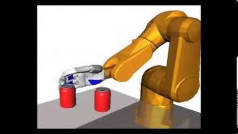 motion planning of a hand arm robotic system